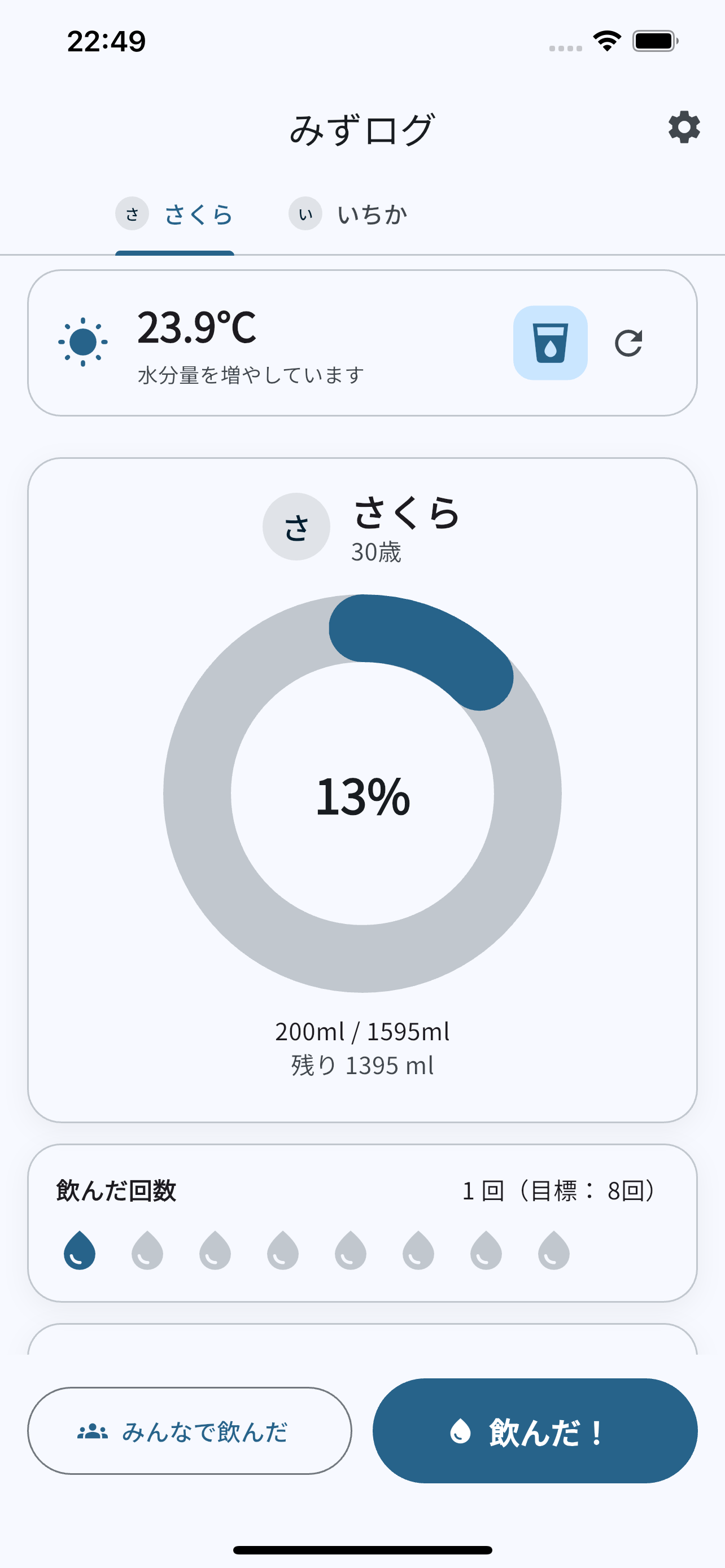 高温天模式主页 — 最高气温超过阈值后,目标自动 +10%